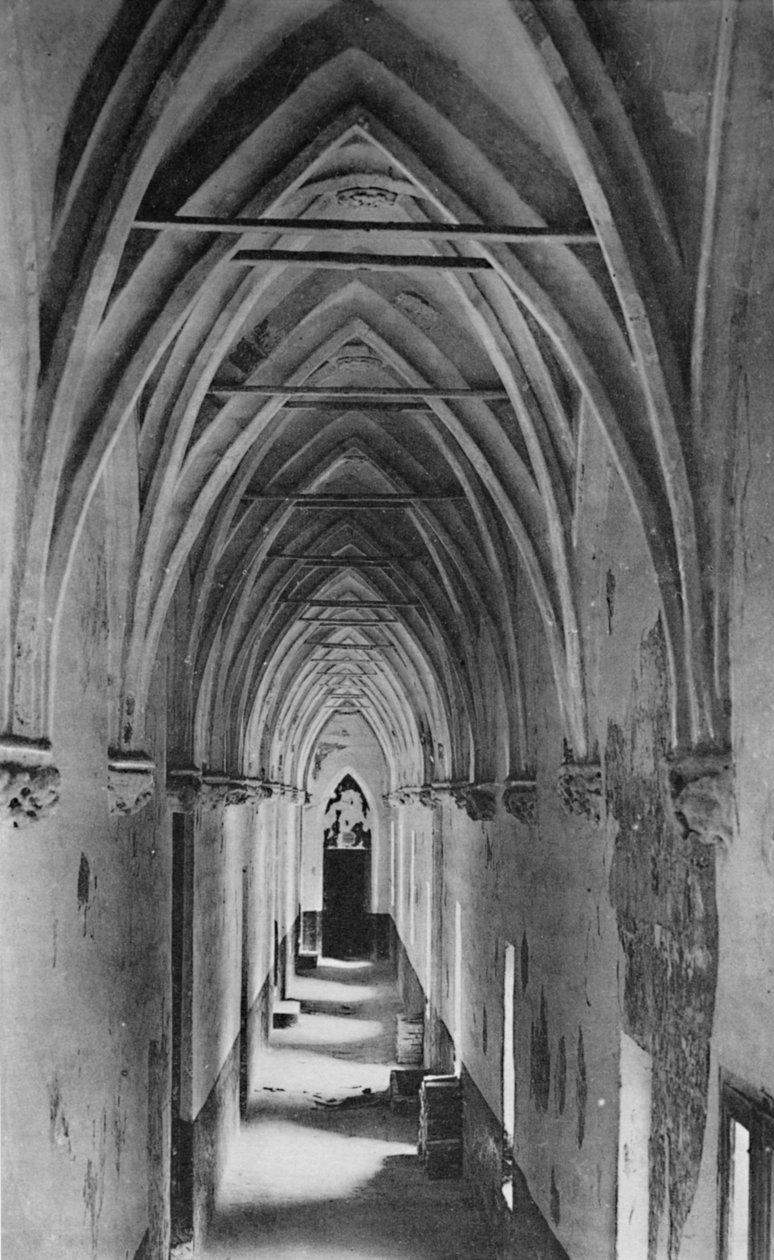 Awinion - Pałac Papieży. - Galeria Konklawe, ok. 1925 r. autorstwa Unbekannt