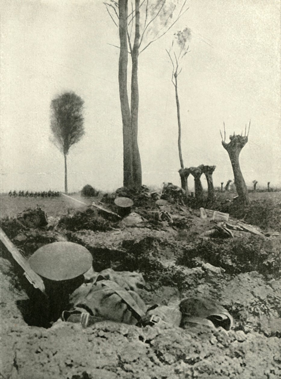 Oczekiwanie na atak, 1919. autorstwa Unbekannt