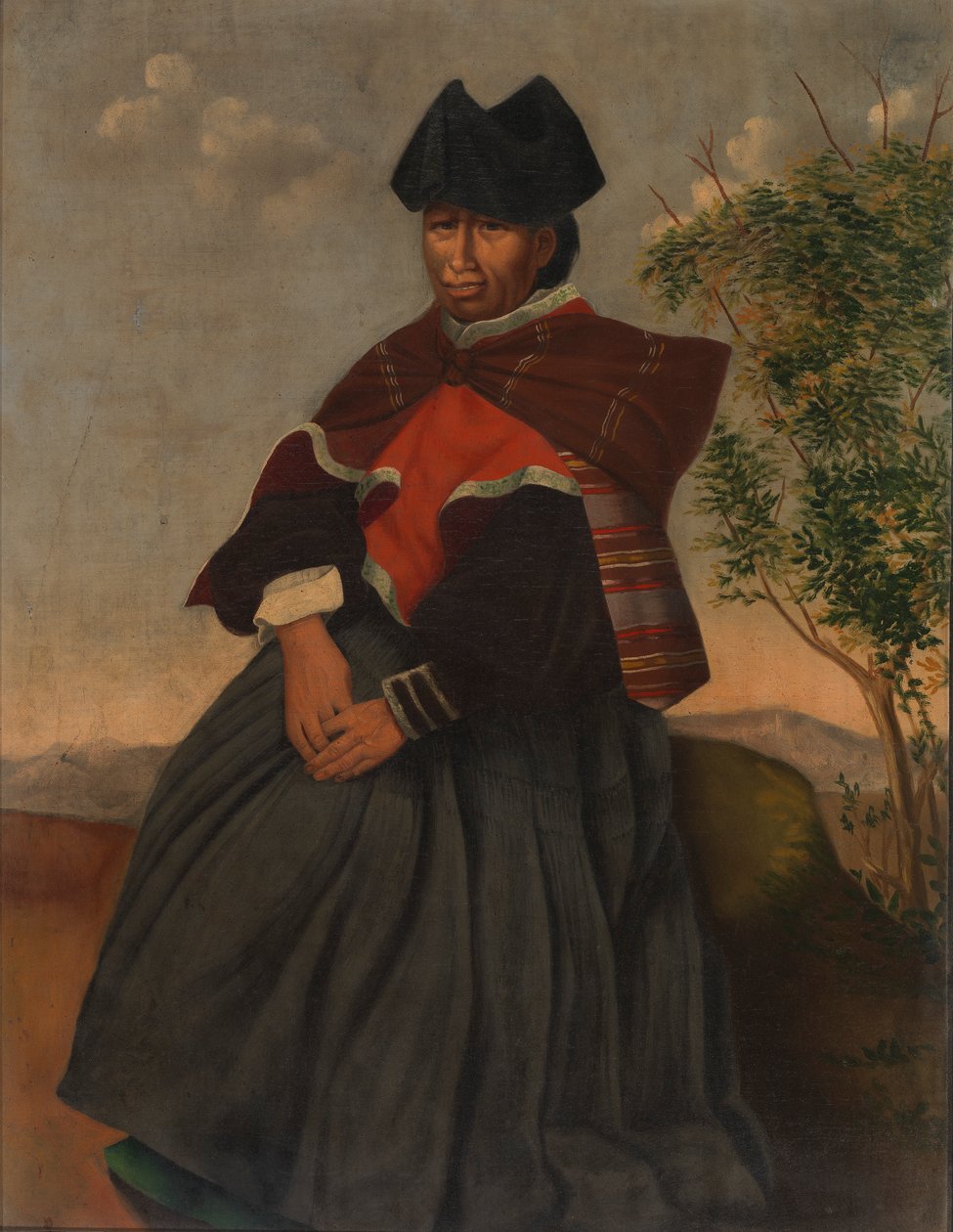 Kobieta Ajmara, ok. 1890-1892. autorstwa Unbekannt