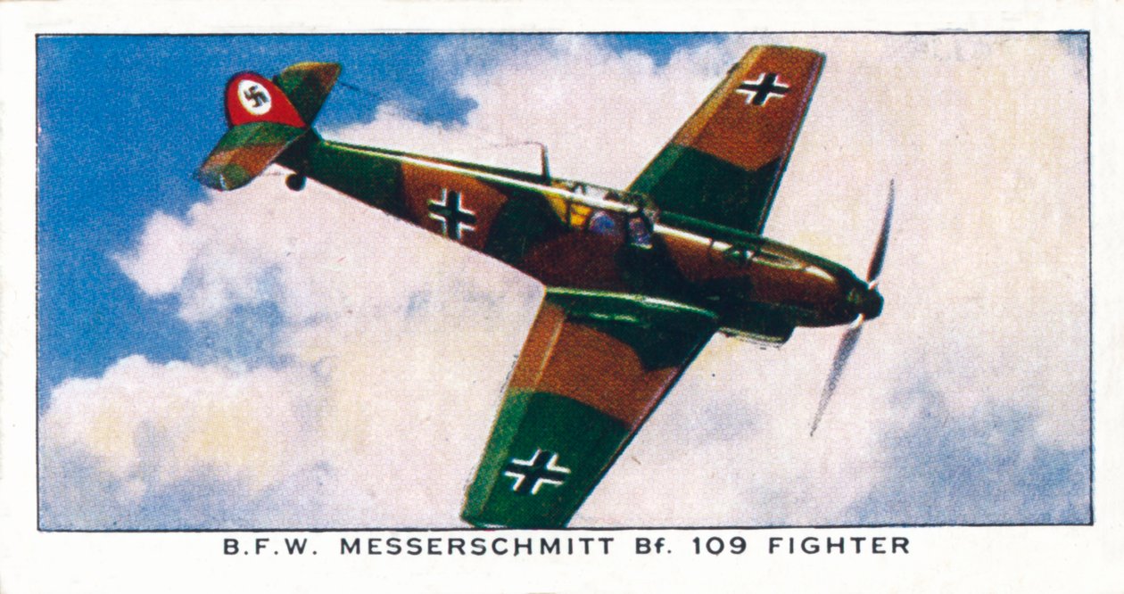 B.F.W. Messerschmitt Bf. 109 myśliwiec, 1938 autorstwa Unbekannt