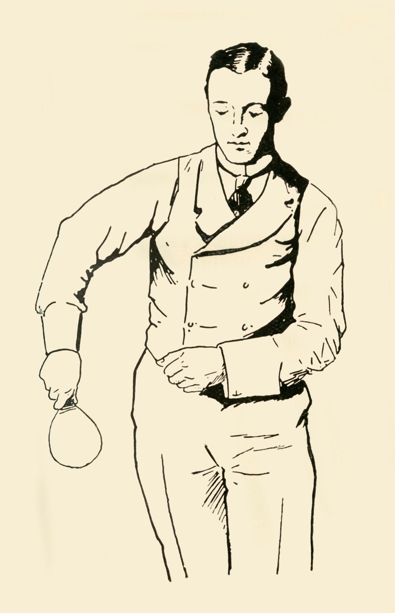 Serwis z tyłu z prawej strony, 1902. autorstwa Unbekannt