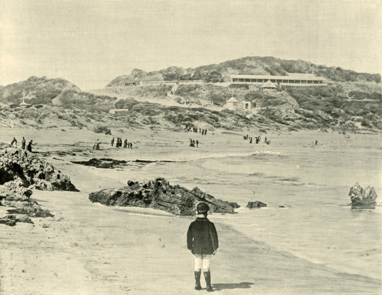 Back Beach, Sorrento, Wiktoria, 1901. autorstwa Unbekannt