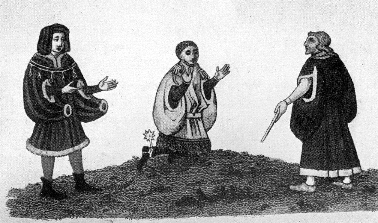 Rękawy do torebek, XV wiek, 1910 autorstwa Unbekannt