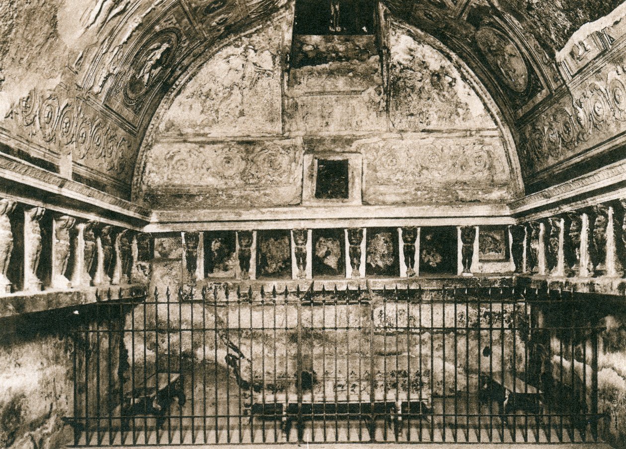 Bagni dei foro, Pompeje, Włochy, ok. 1900 autorstwa Unbekannt