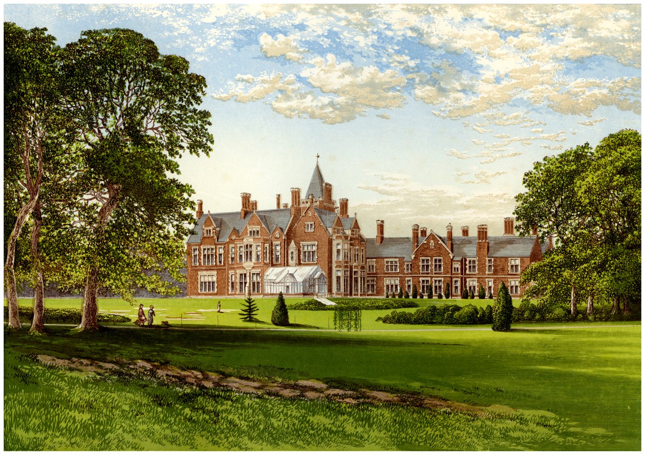 Bagshot Park, Surrey, dom księcia Connaught, ok. 1880 r. autorstwa Unbekannt