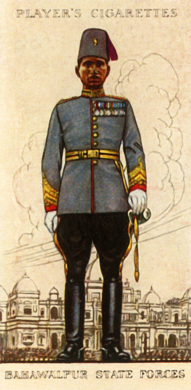 Siły stanowe Bahawalpur, 1936. autorstwa Unbekannt