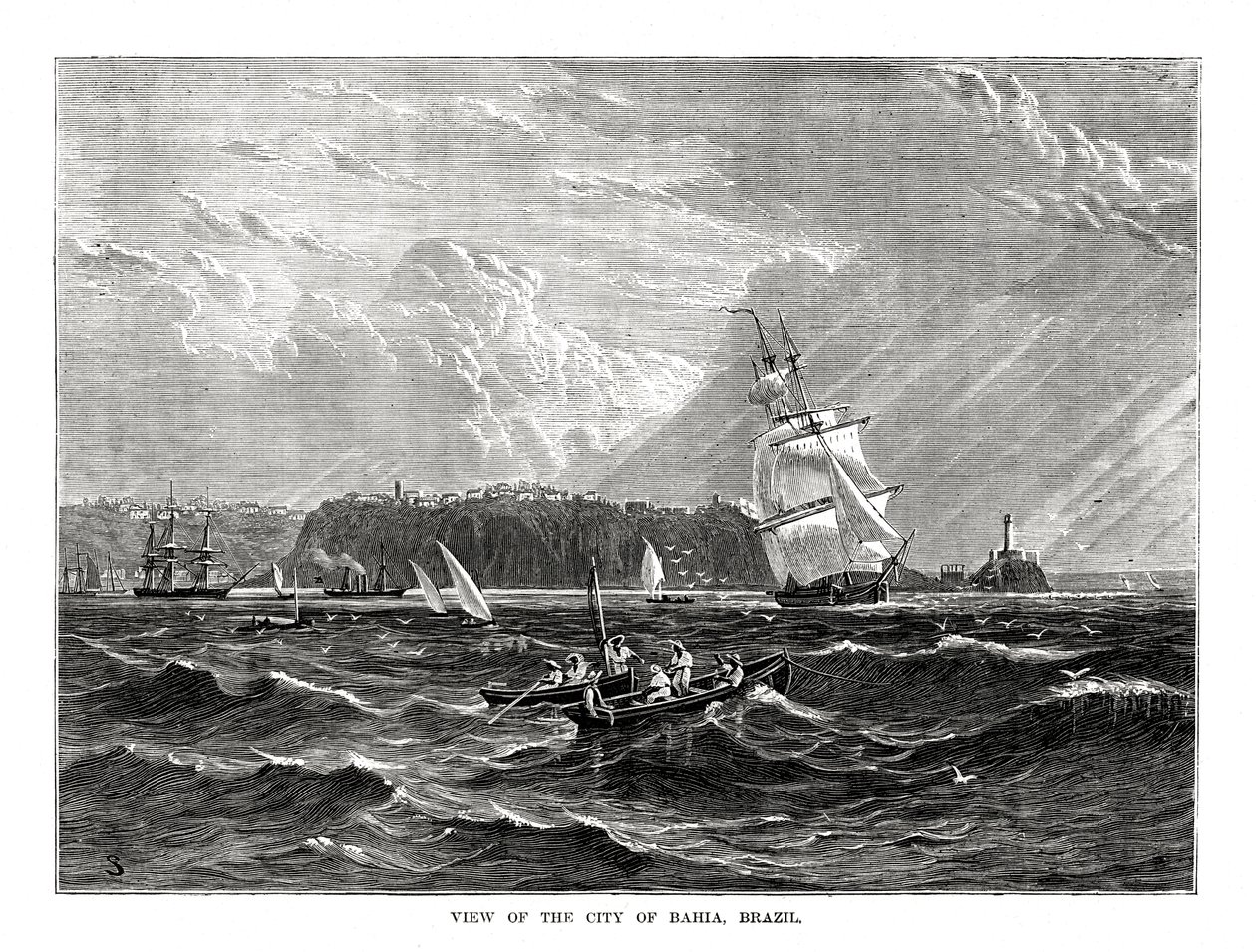 Bahia, Brazylia, 1877 r. autorstwa Unbekannt
