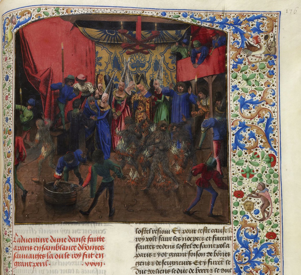 Bal des Ardents, ok. 1470-1475. autorstwa Unbekannt