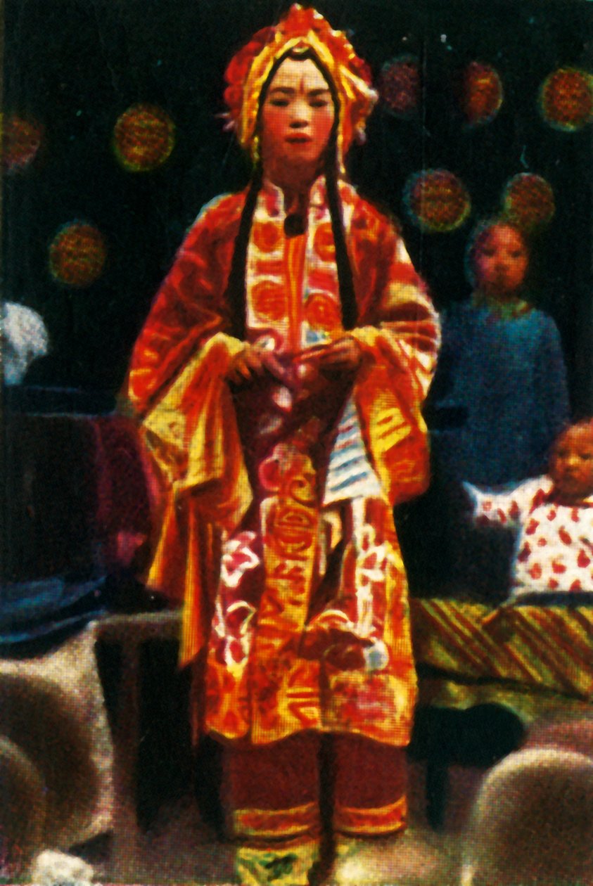 Śpiewak ballad, Chiny, ok. 1928. autorstwa Unbekannt