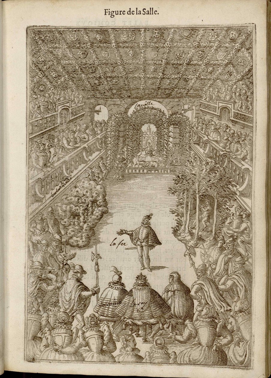 Ballet comique de la reine Balthasara de Beaujoyeulx, 1582. autorstwa Unbekannt