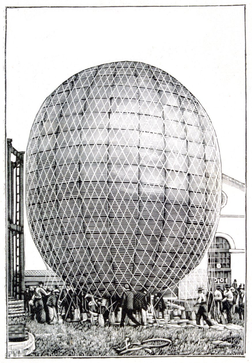 Balon, 1888 autorstwa Unbekannt