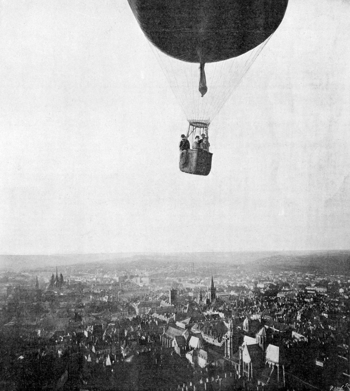 Balon Aeroklubu, 18 marca 1899 autorstwa Unbekannt