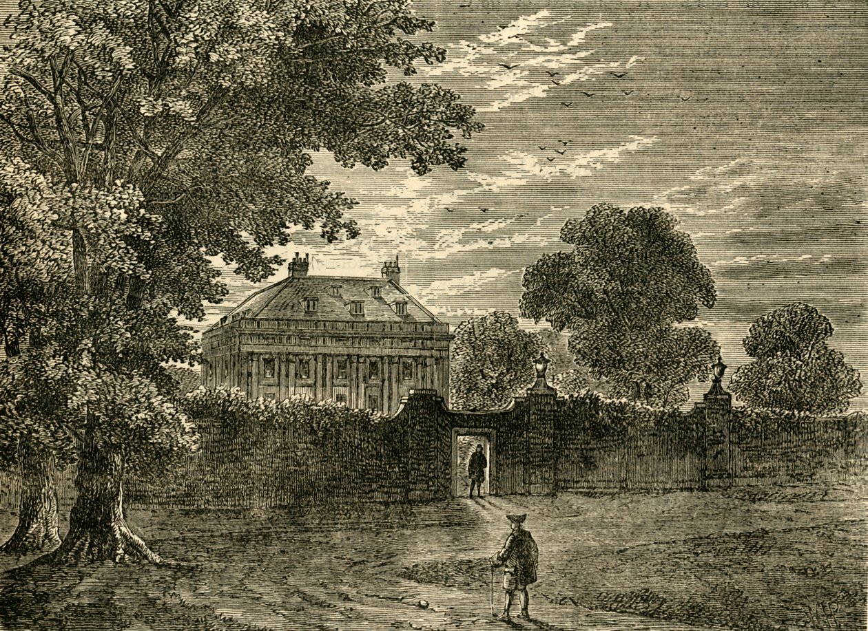 Dom Balmesów z 1750 r., ok. 1876 r. autorstwa Unbekannt
