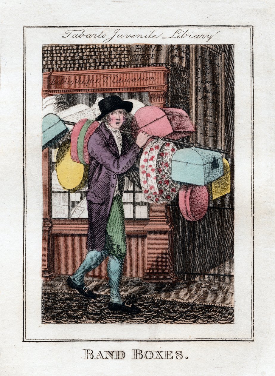 Band Boxes, Tabarts Juvenile Library, Londyn, 1805 autorstwa Unbekannt