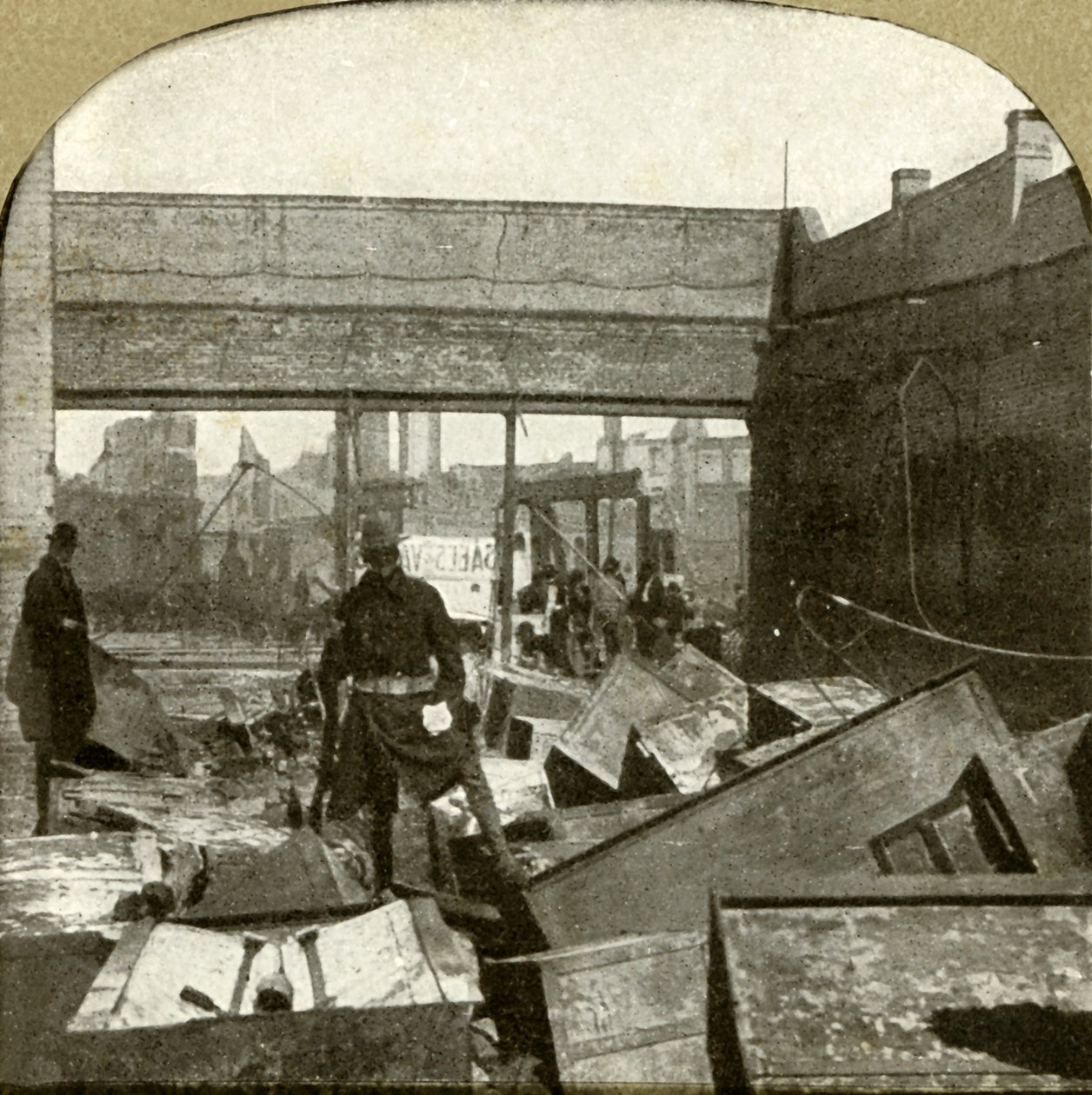 Sejfy bankowe strzeżone, 1906. autorstwa Unbekannt