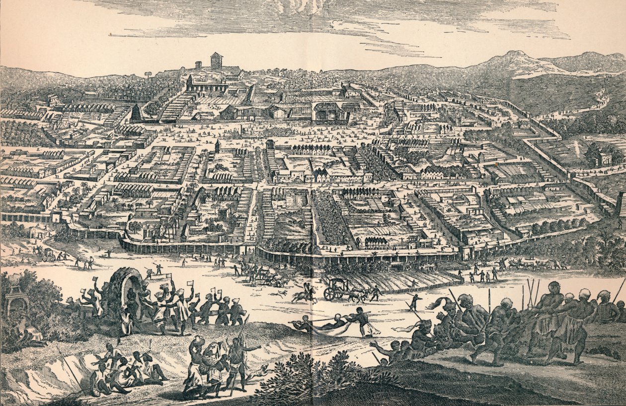 Banza Lovangri, stolica dawnego królestwa Lovango, c1670, 1903 autorstwa Unbekannt