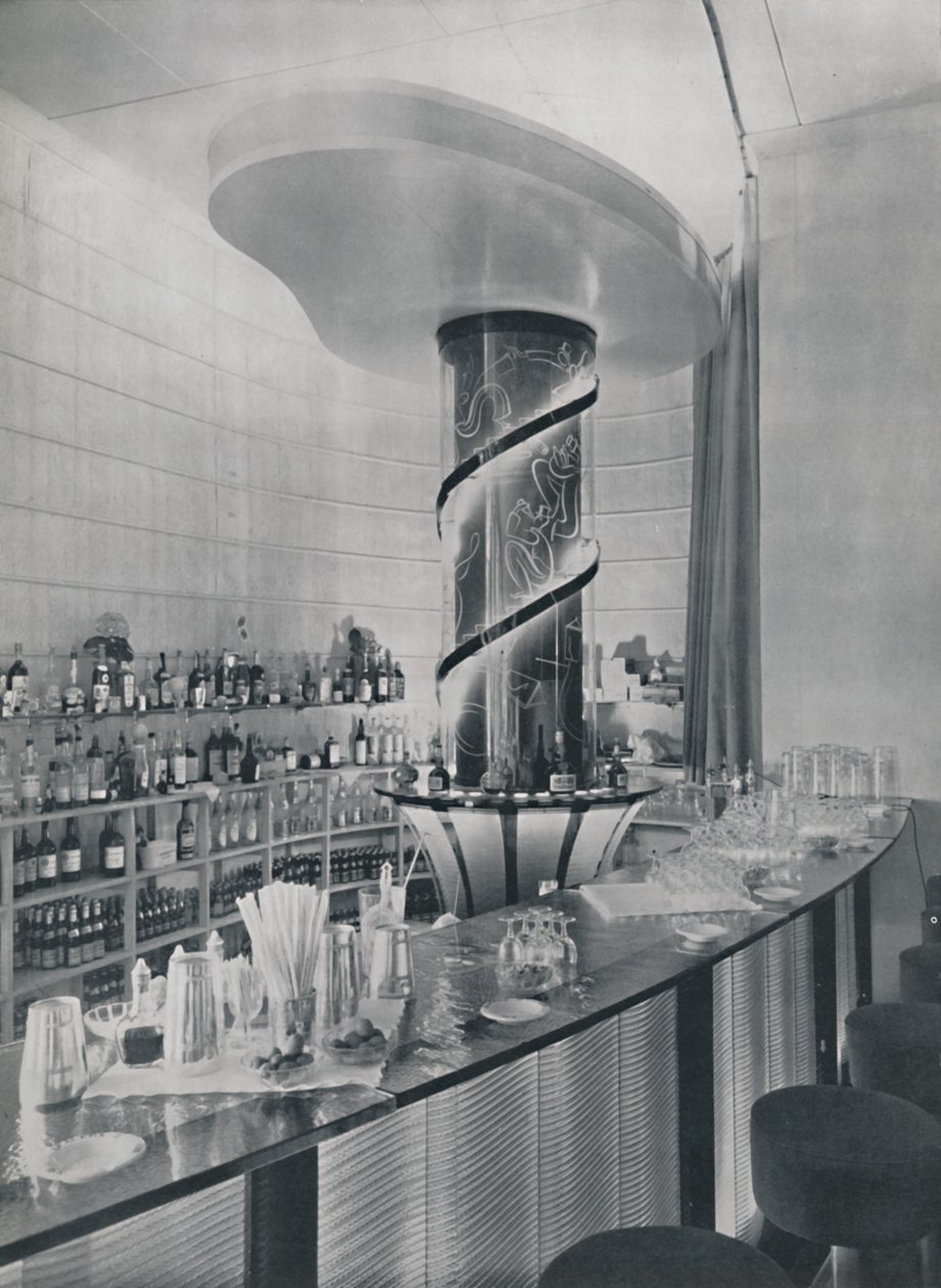 Bar dla Restauracji Garden Club, 1942. autorstwa Unbekannt