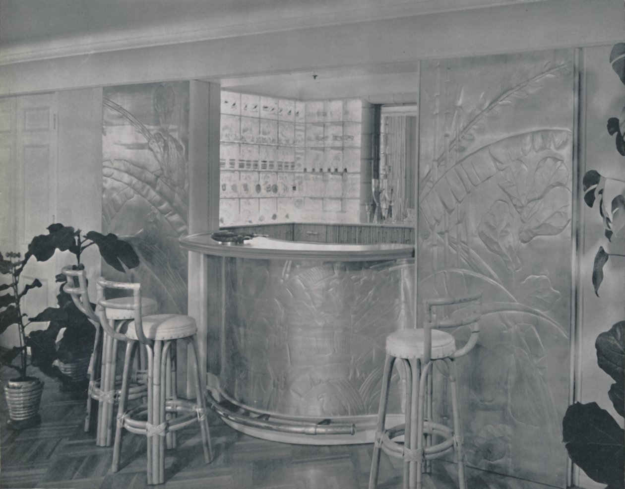 Bar w domu państwa Miles Gray, 1942 r. autorstwa Unbekannt