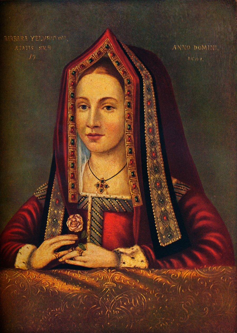 Barbara Velverton, 1501, 1911 autorstwa Unbekannt