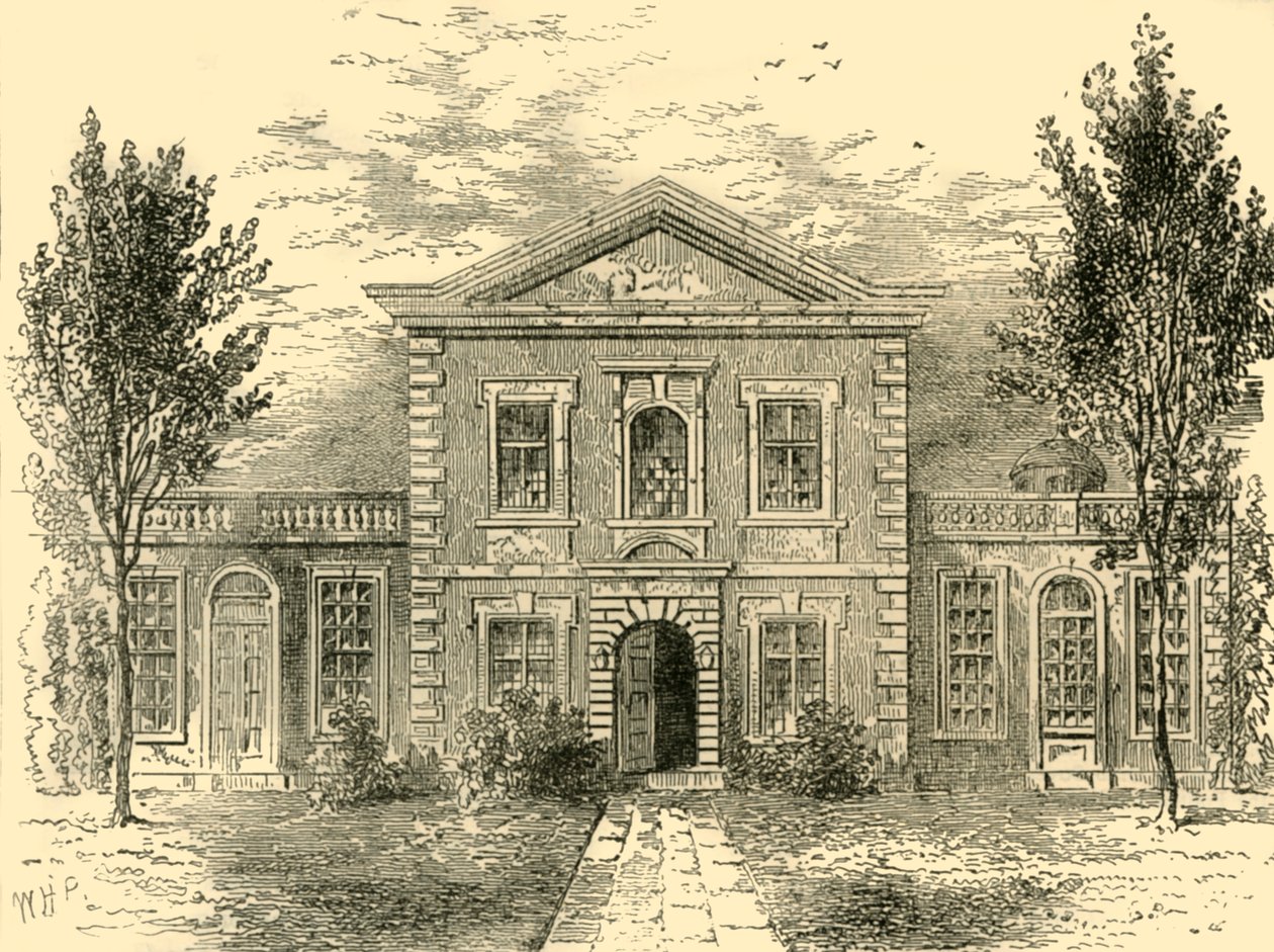 Fryzjer-Chirurg Hall 1800, c 1872. autorstwa Unbekannt