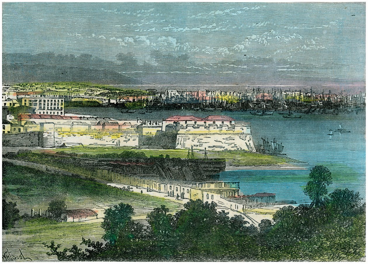 Barcelona, Katalonia, Hiszpania, ok. 1880 r. autorstwa Unbekannt