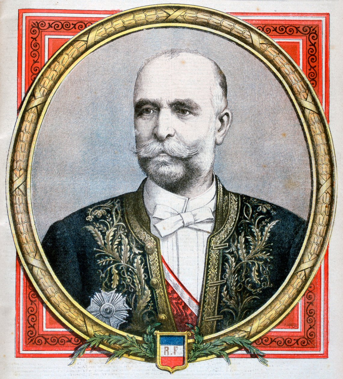 Baron de Courcel, ambasador Francji w Londynie, 1894 autorstwa Unbekannt