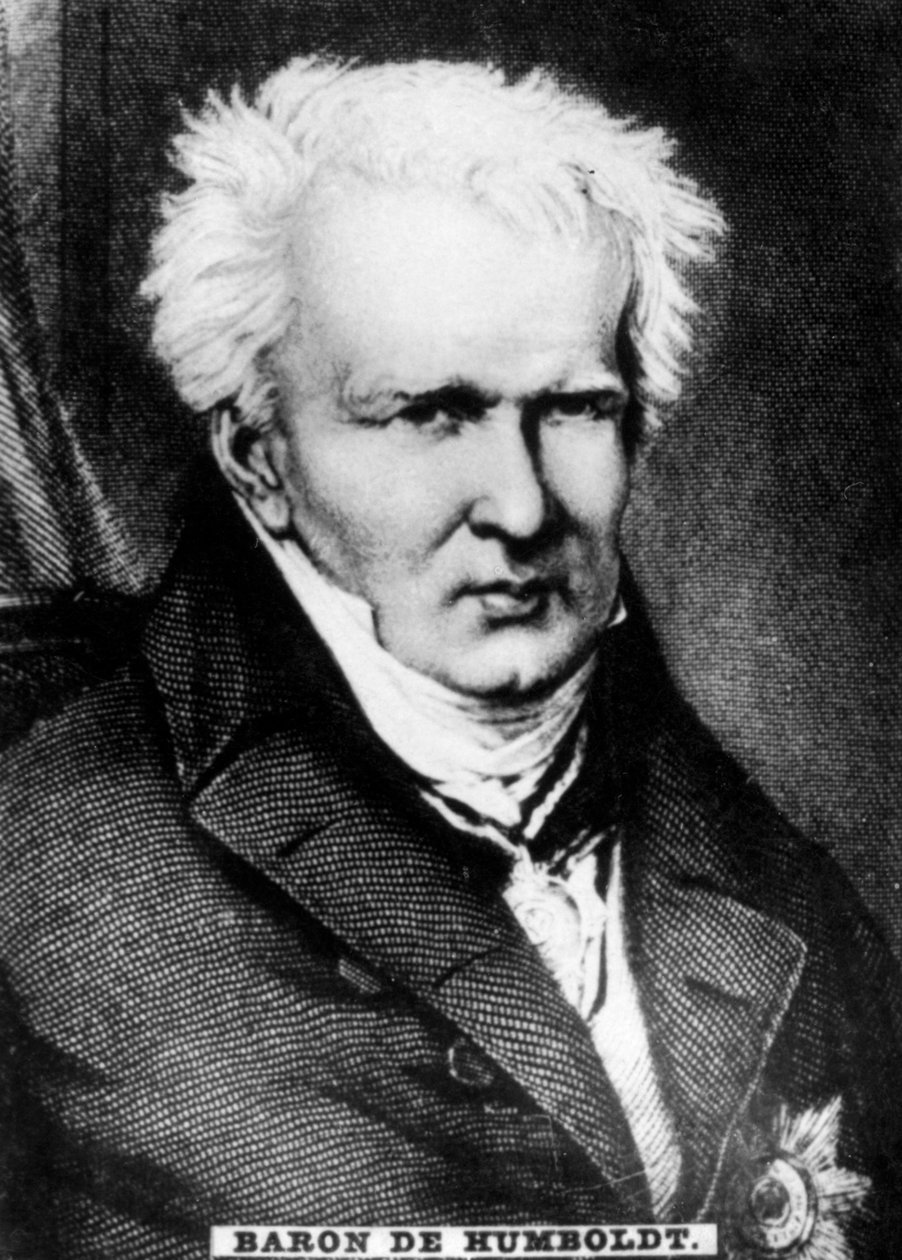 Baron de Humboldt, 1769-1859, lata 20. autorstwa Unbekannt