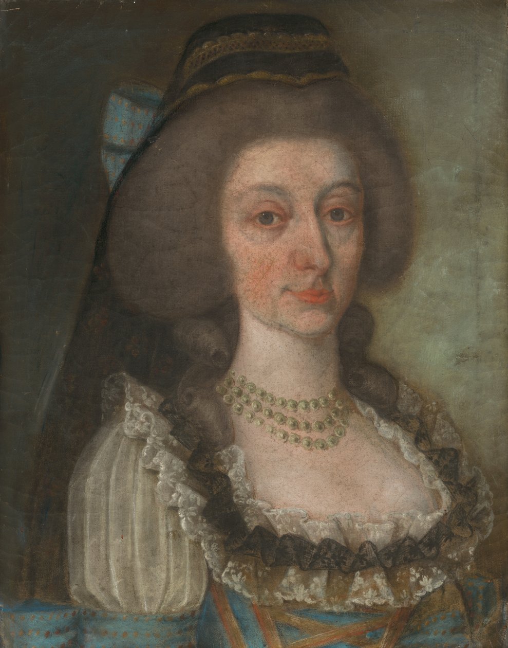 Baronowa Josephine Mednyánszky (Portret hrabiny Josephine Eszterházy) autorstwa Unbekannt