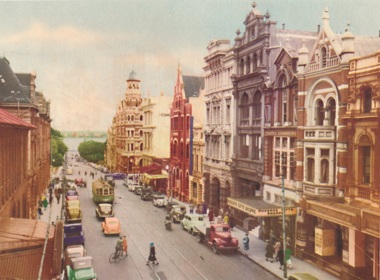 Ulica Koszarowa, ok. 1947. autorstwa Unbekannt