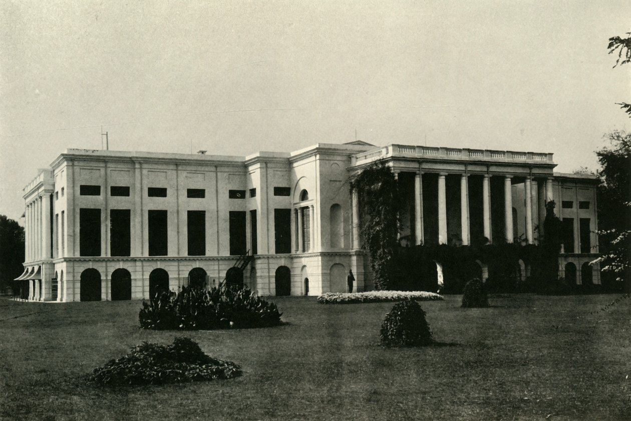 Barrackpore House, front północny, 1903, 1925. autorstwa Unbekannt