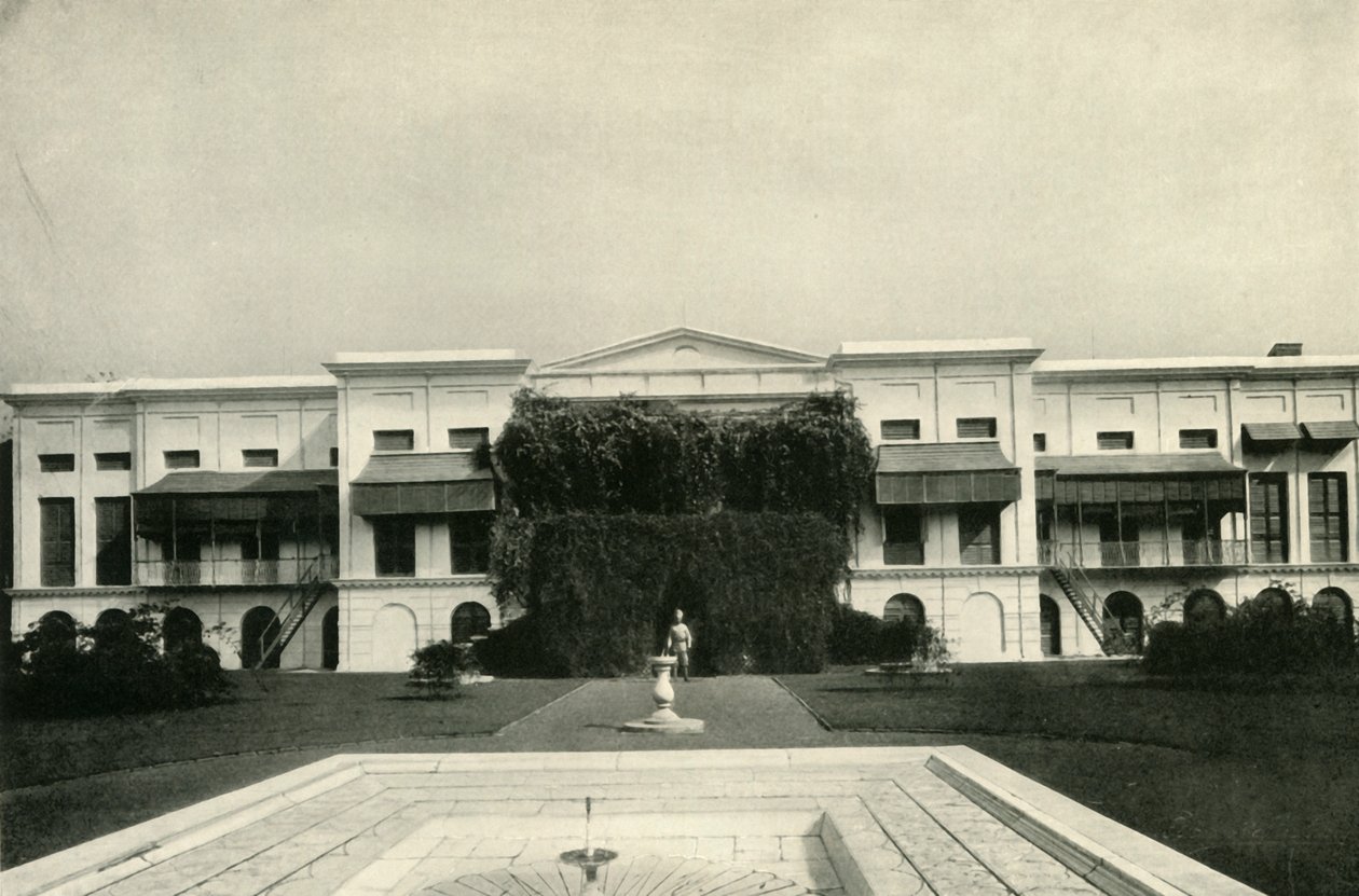 Dom Barrackpore, front południowy, 1903, 1925. autorstwa Unbekannt