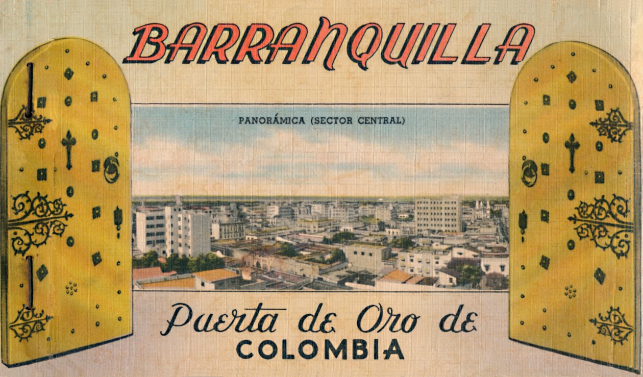Barranquilla - Złota Brama Kolumbii, ok. 1940 r. autorstwa Unbekannt
