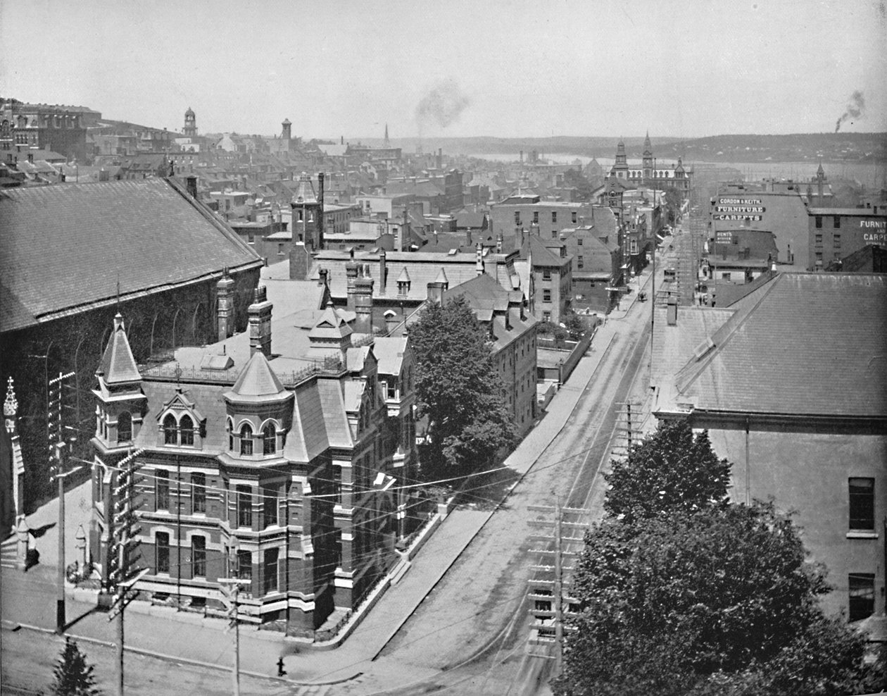 Barrington Street, Halifax, Nowa Szkocja, ok. 1897. autorstwa Unbekannt