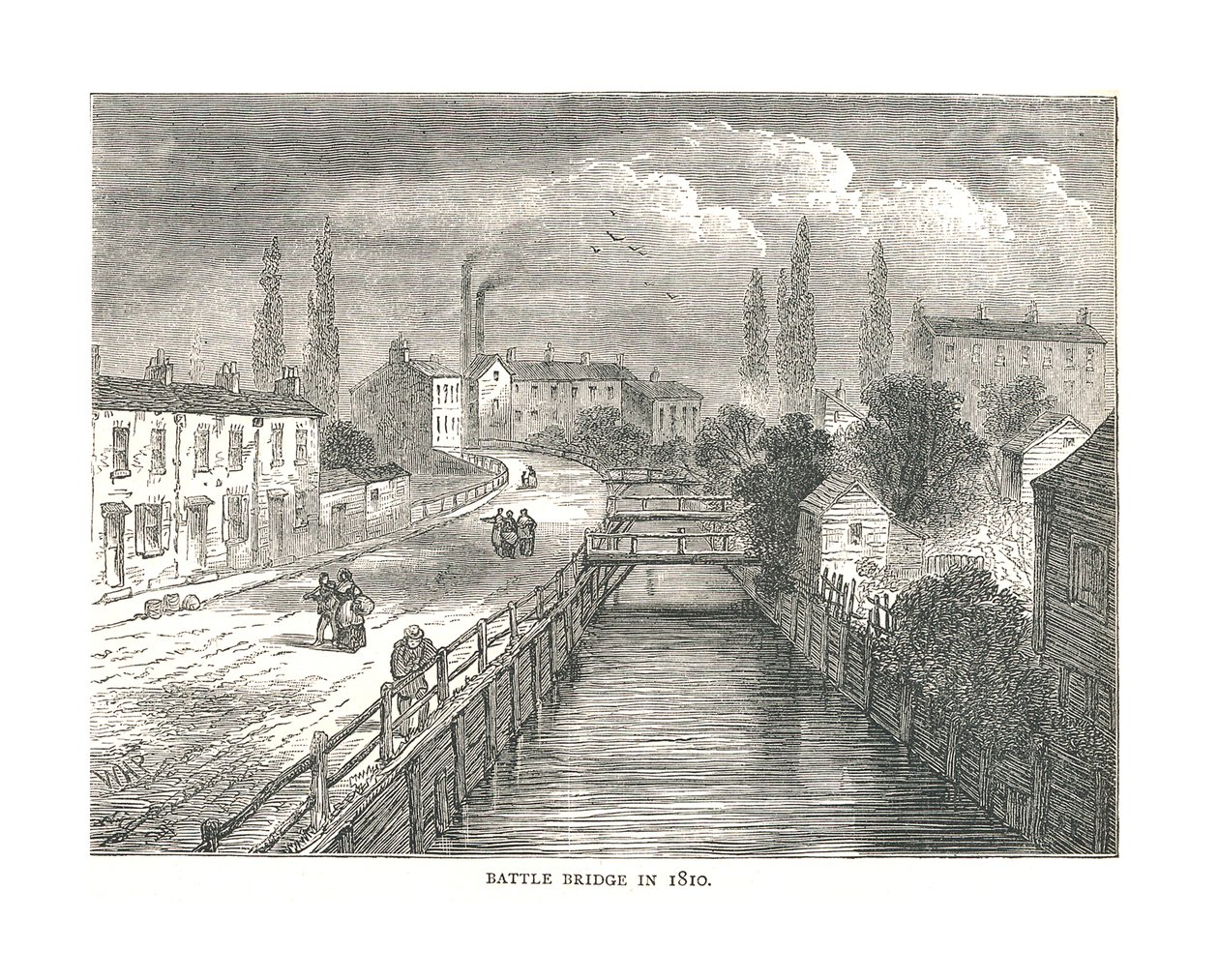 Most Bitewny, 1810 autorstwa Unbekannt