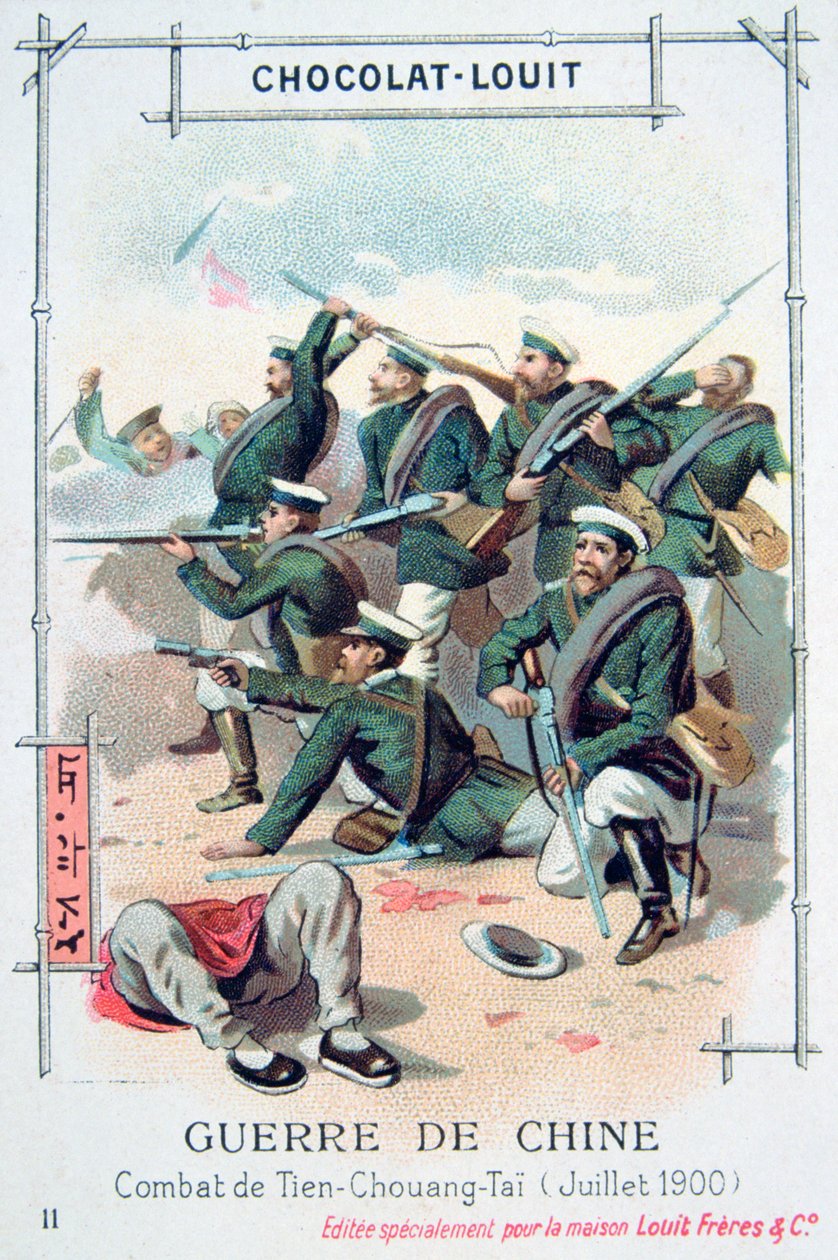 Bitwa pod Tien-Chuang-Tai, Chiny, Rebelia Bokserów, lipiec 1900 autorstwa Unbekannt