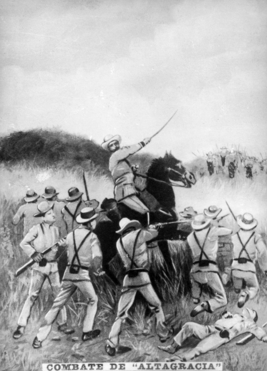 Bitwa pod Altagracia, 22 czerwca 1895, c1910 autorstwa Unbekannt