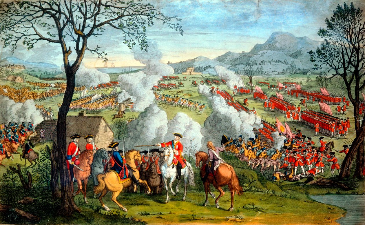 Bitwa pod Culloden, 16 kwietnia 1746 XVIII wiek autorstwa Unbekannt