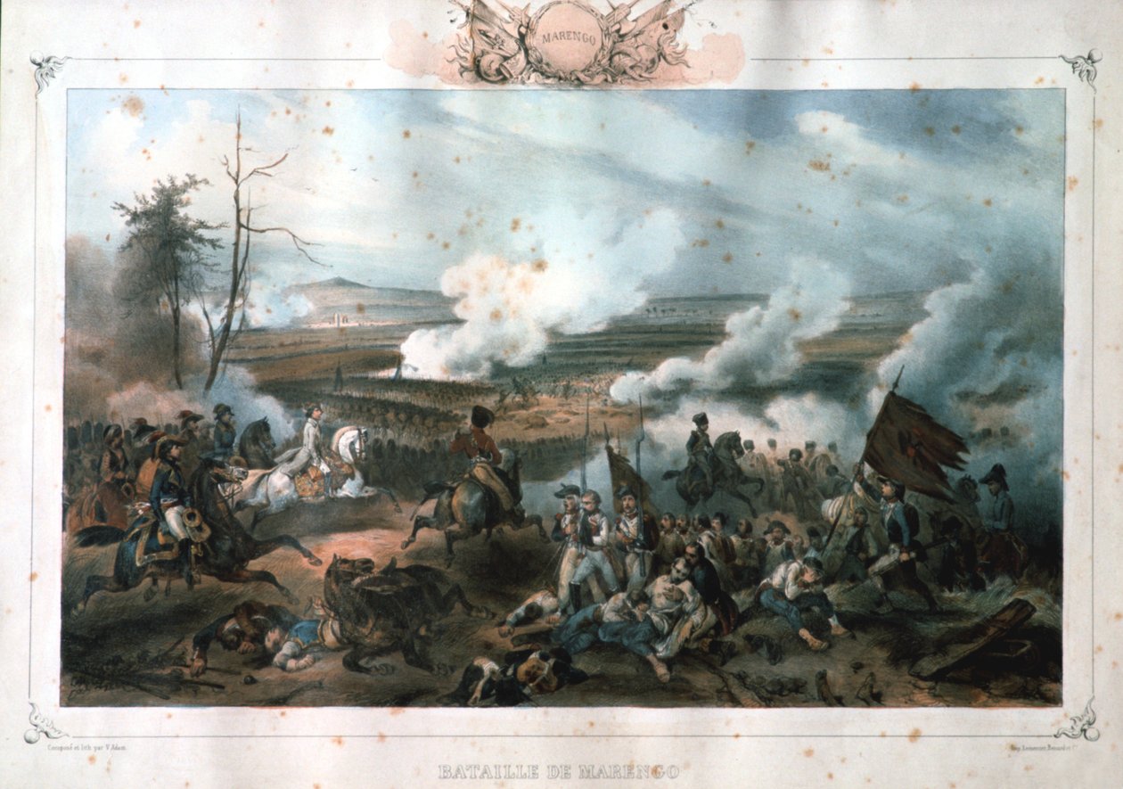 Bitwa pod Marengo, 14 czerwca 1800 autorstwa Unbekannt