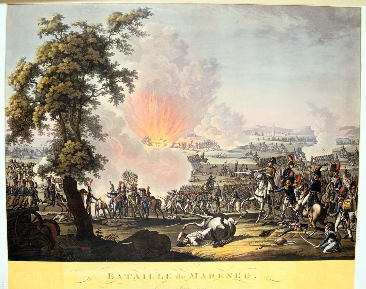 Bitwa pod Marengo, 14 czerwca 1800 autorstwa Unbekannt
