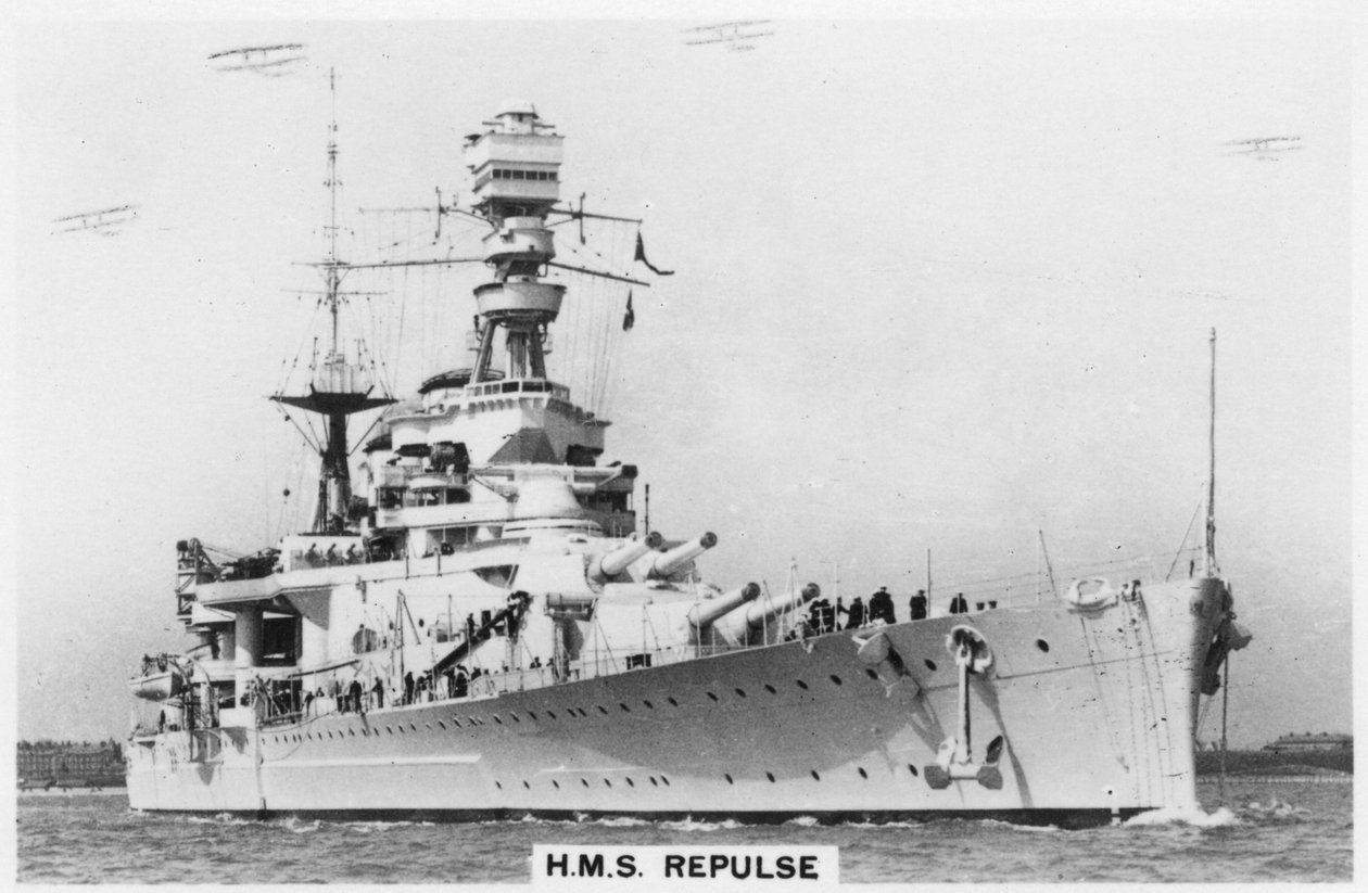 Krążownik liniowy HMS Repulse, 1937 autorstwa Unbekannt