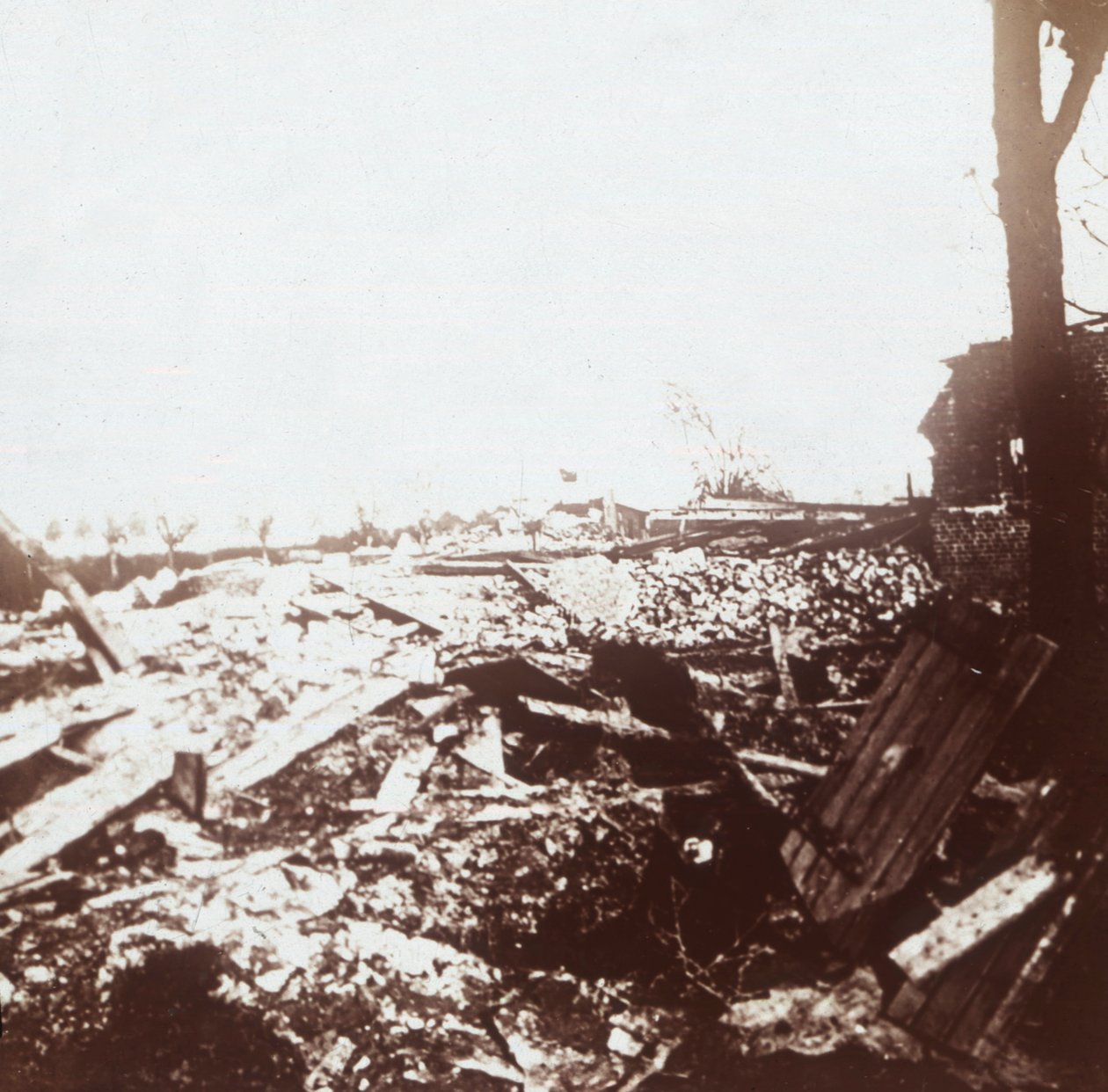 Battlefield, Roeselare, Flandria, Belgia, c1914-c1918 autorstwa Unbekannt