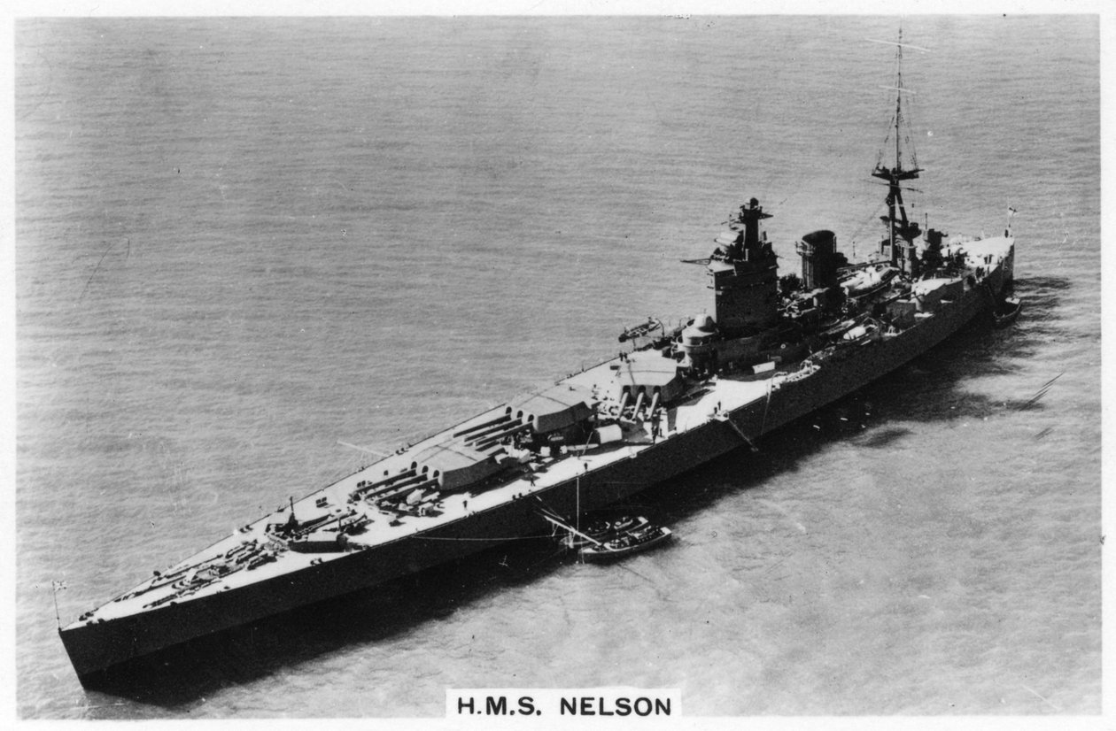 Pancernik HMS Nelson, 1937 autorstwa Unbekannt