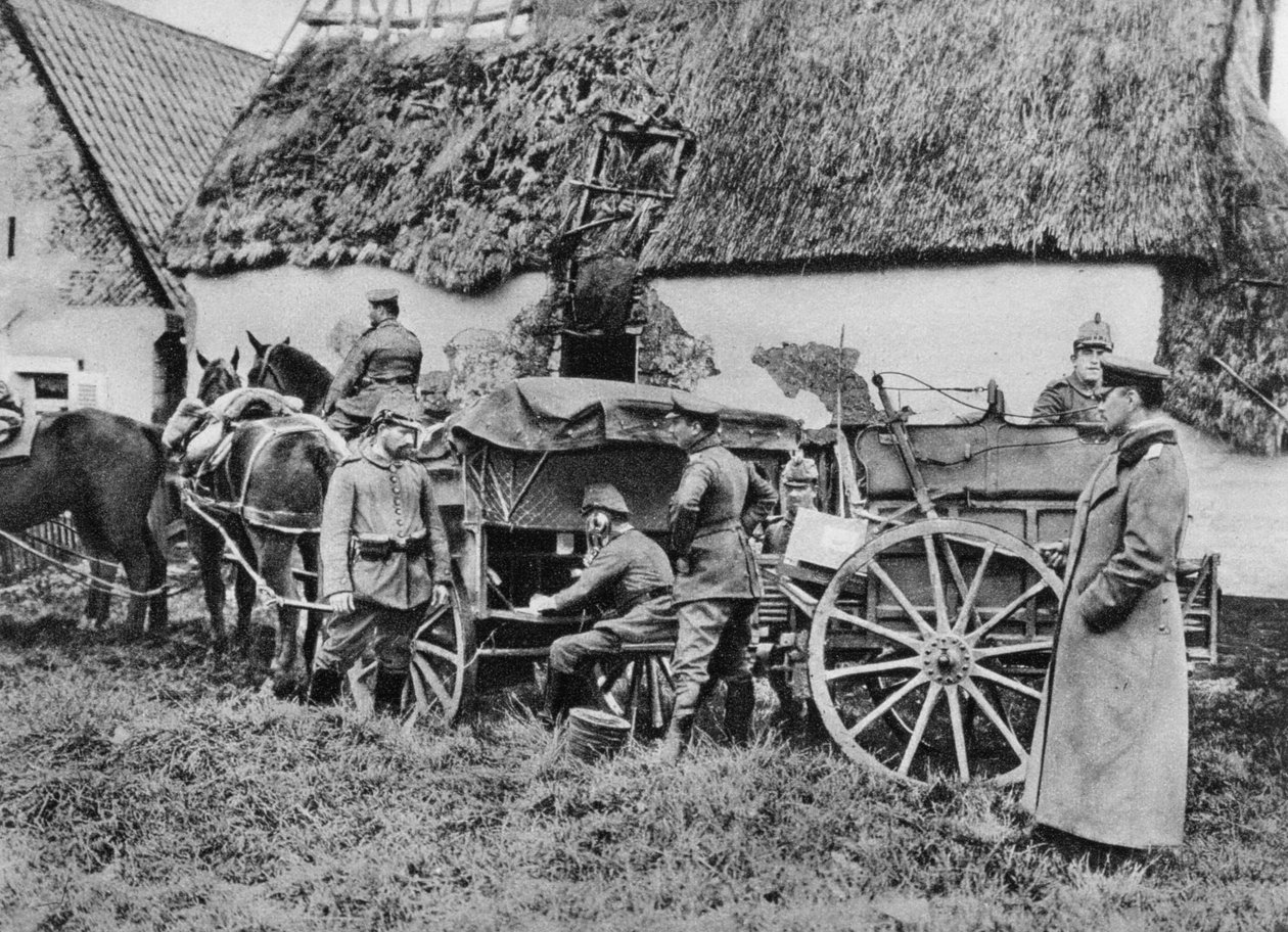 Bawarska mobilna telefonia polowa, I wojna światowa, 1915 r autorstwa Unbekannt