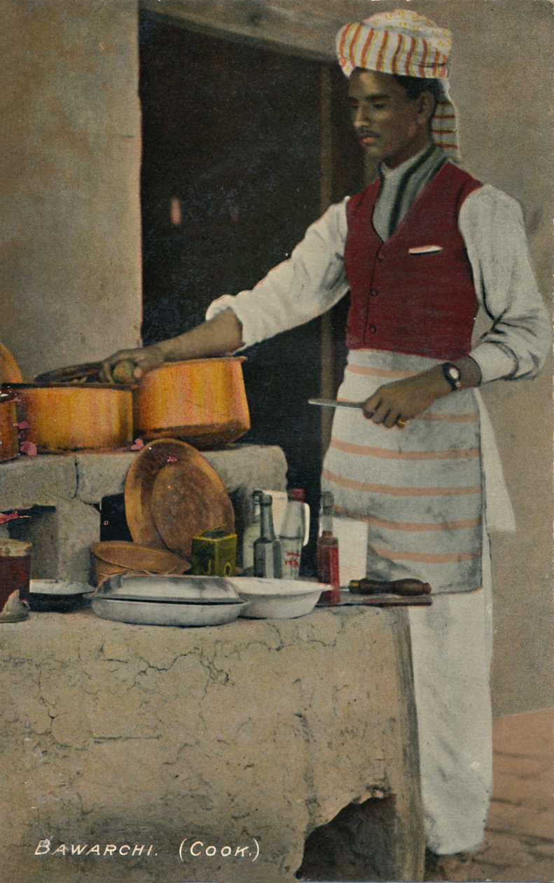 Bawarchi Cook, ok. 1910. autorstwa Unbekannt