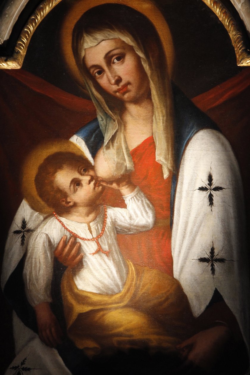 Błogosławiona Dziewica Łaskawa, Madonna di San Giuseppe autorstwa Benedetto Cottolenzo (koniec XVI wieku), Turyn, Włochy autorstwa Unbekannt
