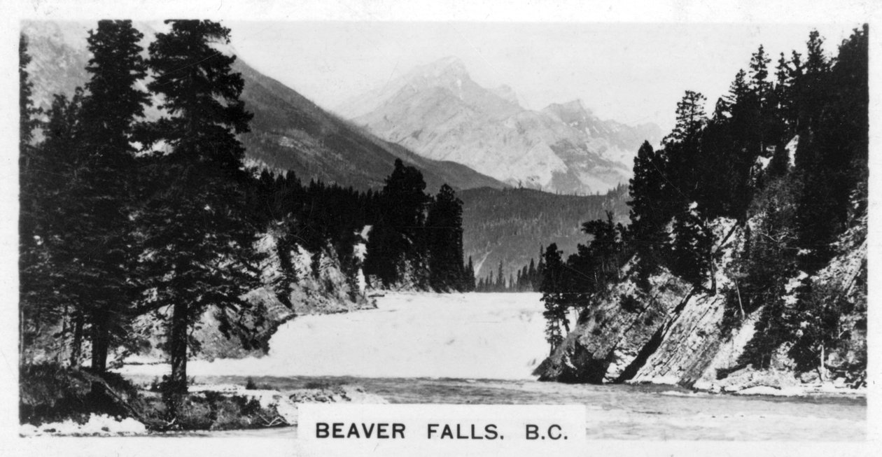 Beaver Falls, Kolumbia Brytyjska, Kanada, ok. 1920 r. autorstwa Unbekannt