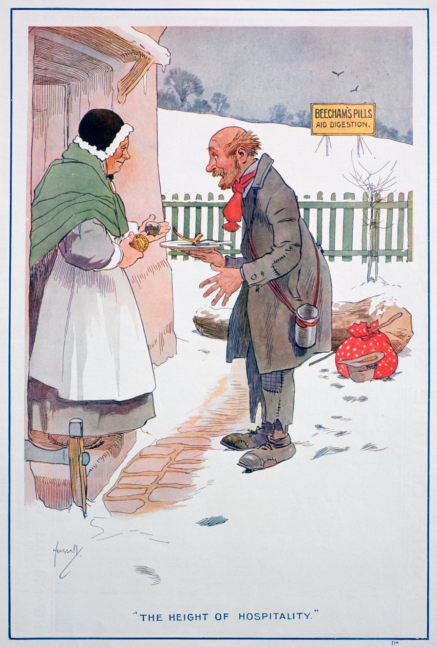 Reklama Beechams Pills, 1913 autorstwa Unbekannt