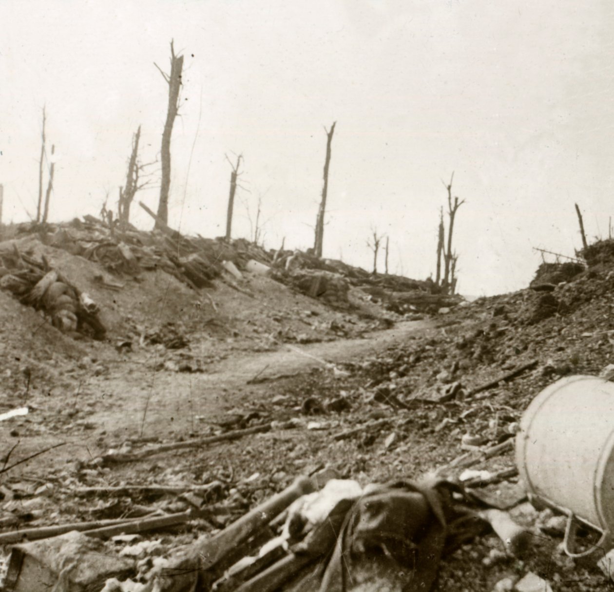 Przed Chaulnes, Somme, północna Francja, c1914-c1918 autorstwa Unbekannt