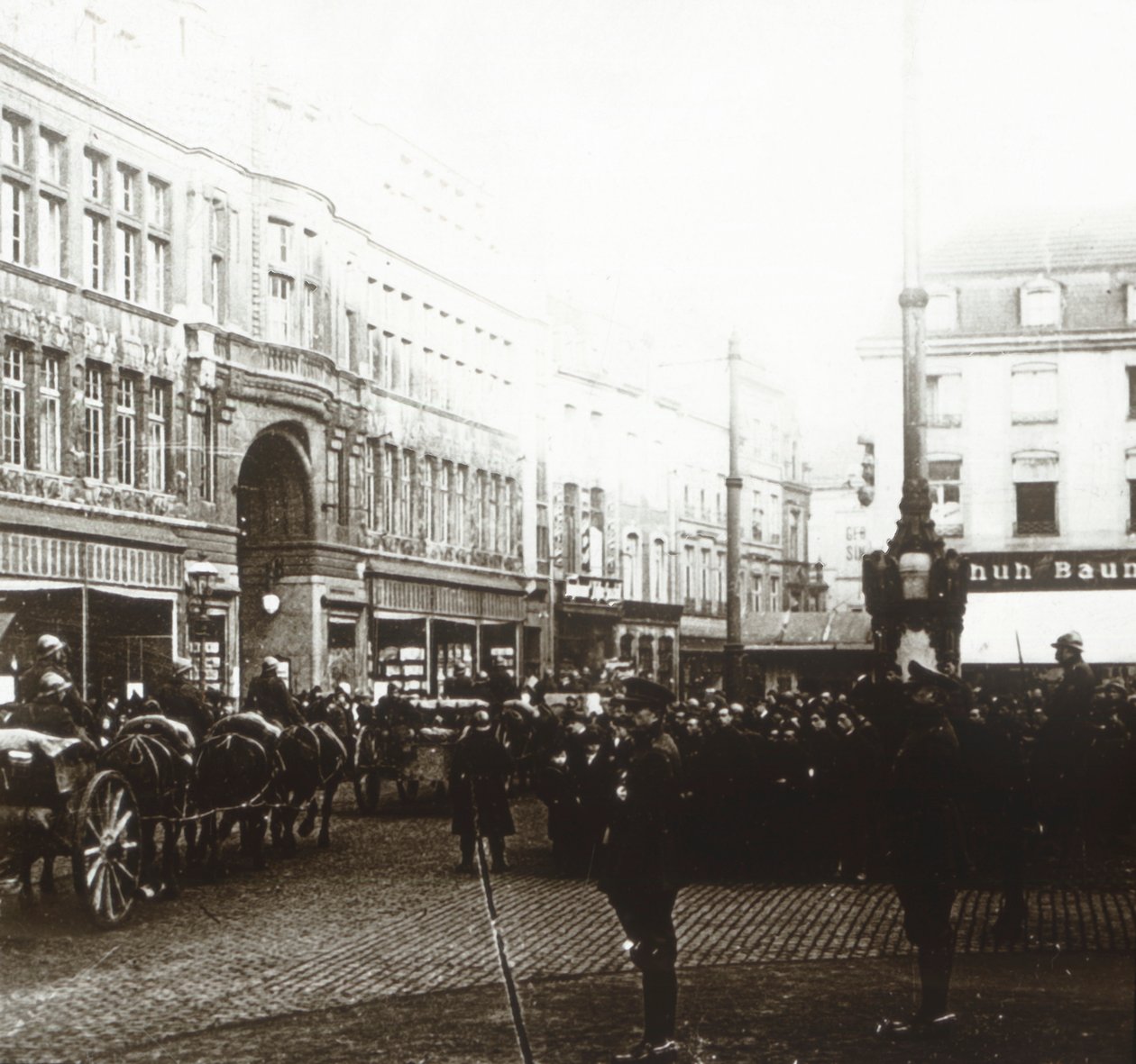 Wojska belgijskie, Akwizgran, Niemcy, c1914-c1918 autorstwa Unbekannt
