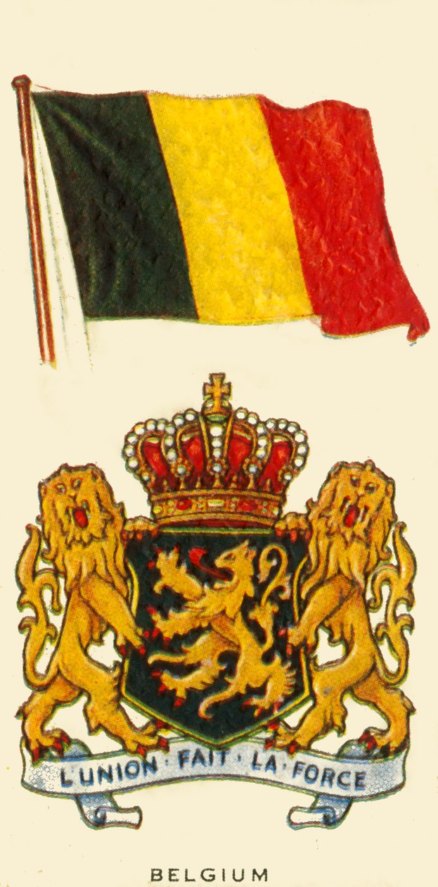 Belgia, ok. 1935. autorstwa Unbekannt